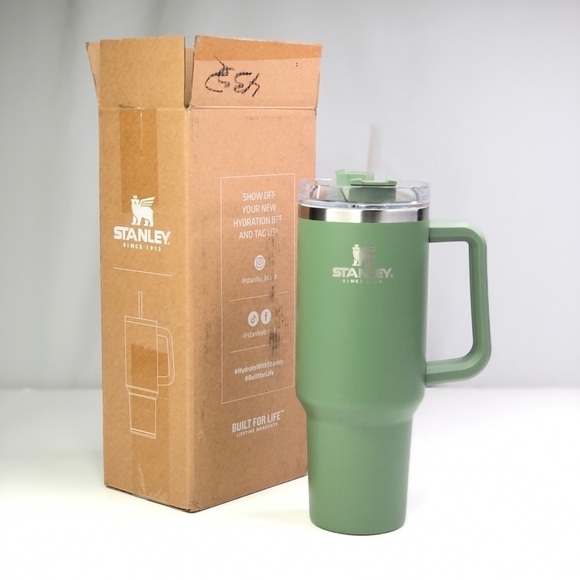 Stanley Adventure Quencher Traveler mug 40 oz SHRUB *retired, first generation - Picture 1 of 6